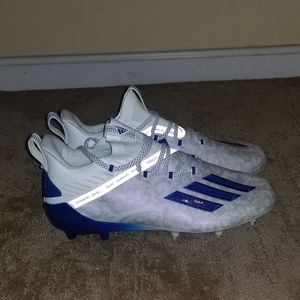 Adidas Adizero Young King 'Blue White Floral Football Cleats FU6707 MEN’S 10